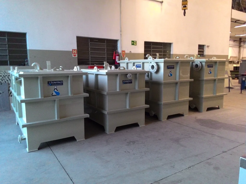 Equipamento de osmose reversa Scientech